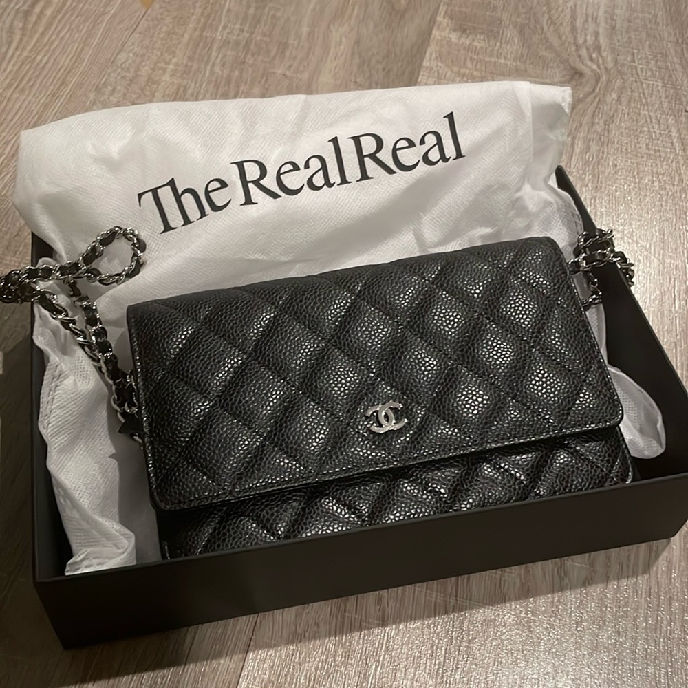 Chanel WOC - Silver